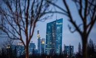 ECB's hovedkvarter i Frankfurt. Foto: Frank Rumpenhorst/AP