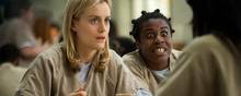 Kvindefængselsserien "Orange is the new Black", der snart kommer i 4. sæson, er blandt Netflix' mest sete serier, har tjenesten indikeret. Foto: Netflix/Presse