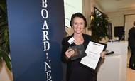 Advokat Marianne Philip modtager den første Corporate Governance Award uddelt af bestyrelsesnetværket Board Network. Foto: Hasse Ferrold/Board Network