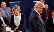 Hillary Clinton og Donald Trump står milevidt fra hinanden på stort alle tænkelige punkter. Men én ting har de til fælles: Den, der vinder valget, udfordres af en økonomi med adskillige tegn på metaltræthed. Foto: Rick T. Wilking/AP