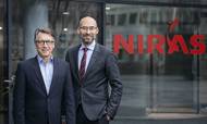 Jesper Mailind og Carsten Toft Boesen, administrerende direktør i henholdsvis Alectia og Niras, har løftet sløret for en stor fusion. Foto: Niras