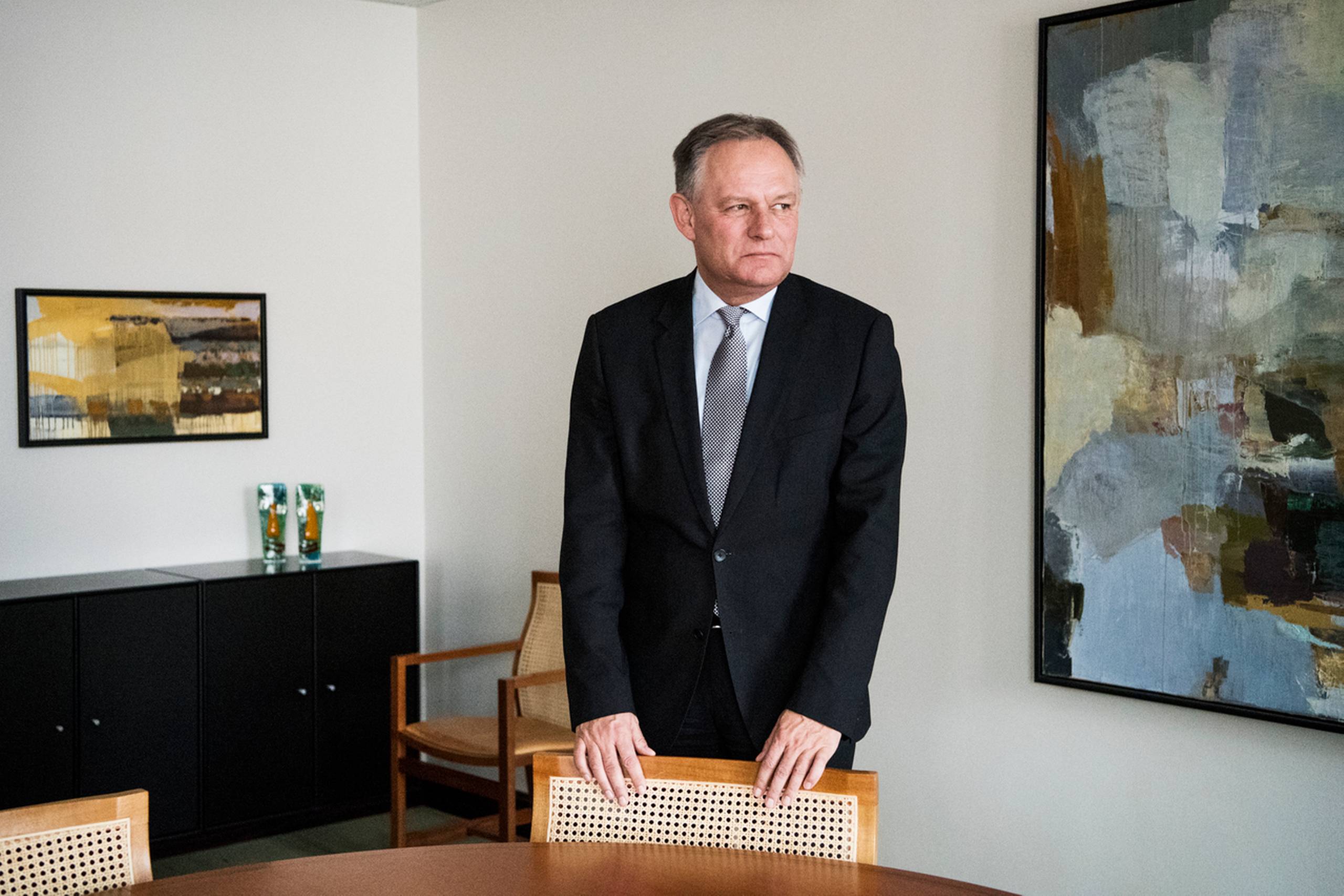 Adm. dir. Jan Ulsø Madsen. Foto: Gregers Tycho.
