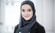23-årige Zainab Alatraktchi skal være adm. direktør i Microsoft for en dag. Foto: Pressefoto