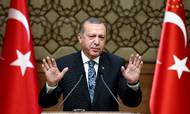 Præsident Erdogans hårde udfald mod bl.a. Tyskland og Holland bidrager til det negative indtryk af Tyrkiet, der sammen med sikkerhedssituationen i landet har ført til et voldsomt fald i turisttilstrømningen. Foto: AP/Yasin Bulbul