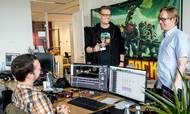 Ghost Ship Games fik i 2017 fem millioner kroner fra et svensk spilfirma til at udvikle et nyt spil. Nu hvor spillet er blevet en gylden succes, skal de penge tilsvarende ud og hjælpe andre. forklarer Søren Lundgaard (th.), direktør for Ghost Ship Games. Foto: Stine Bidstrup