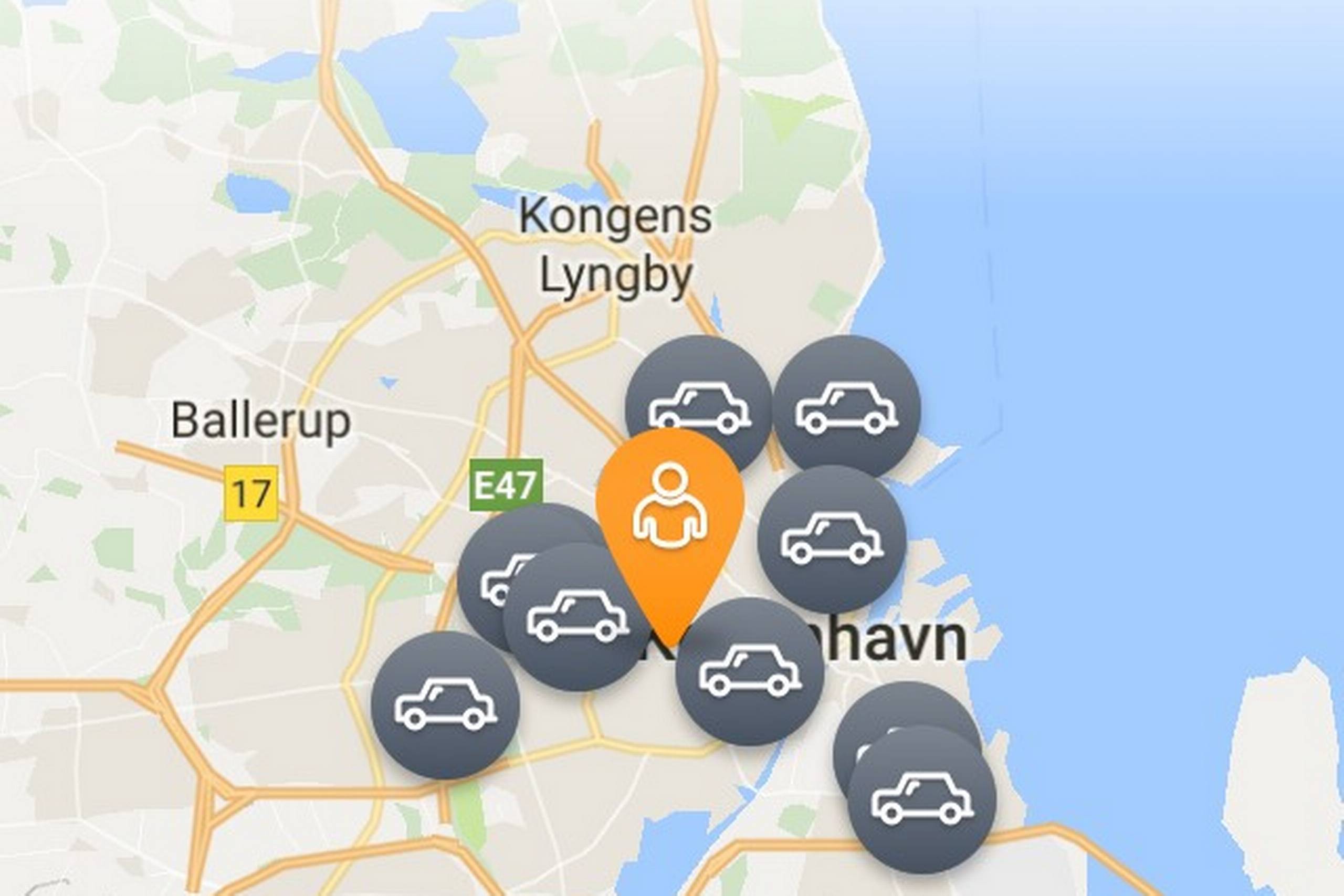 Foto: Screendump fra Ubr City-appen. 