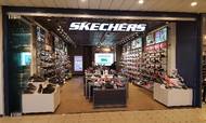 Her ses én af Skechers' butikker i Danmark. Skomærket har fart fat på i det meste af verden. Foto: Sports Connection
