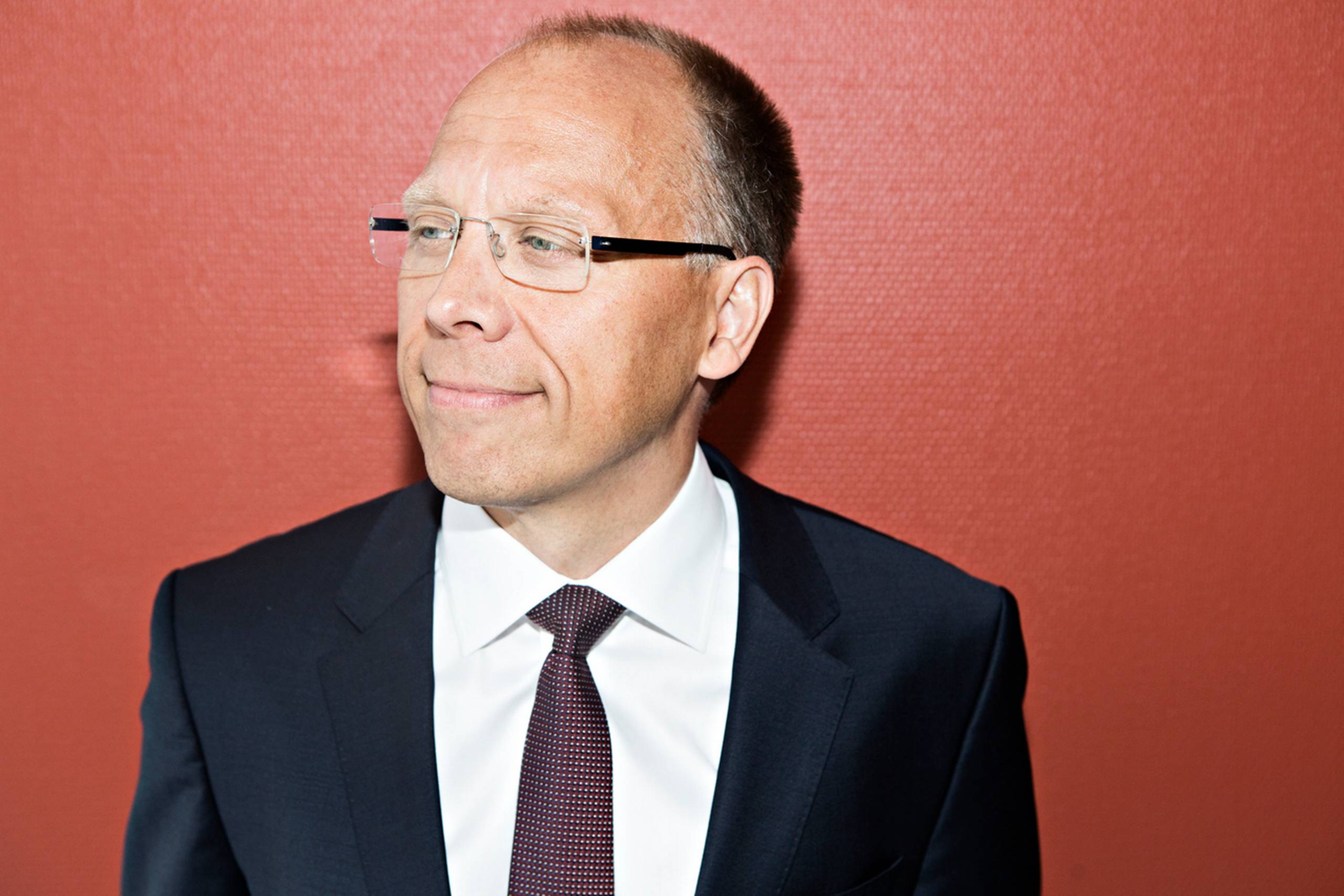 Frank Vang-Jensen er ny topchef i Nordea. Foto: Tobias Nicolai 