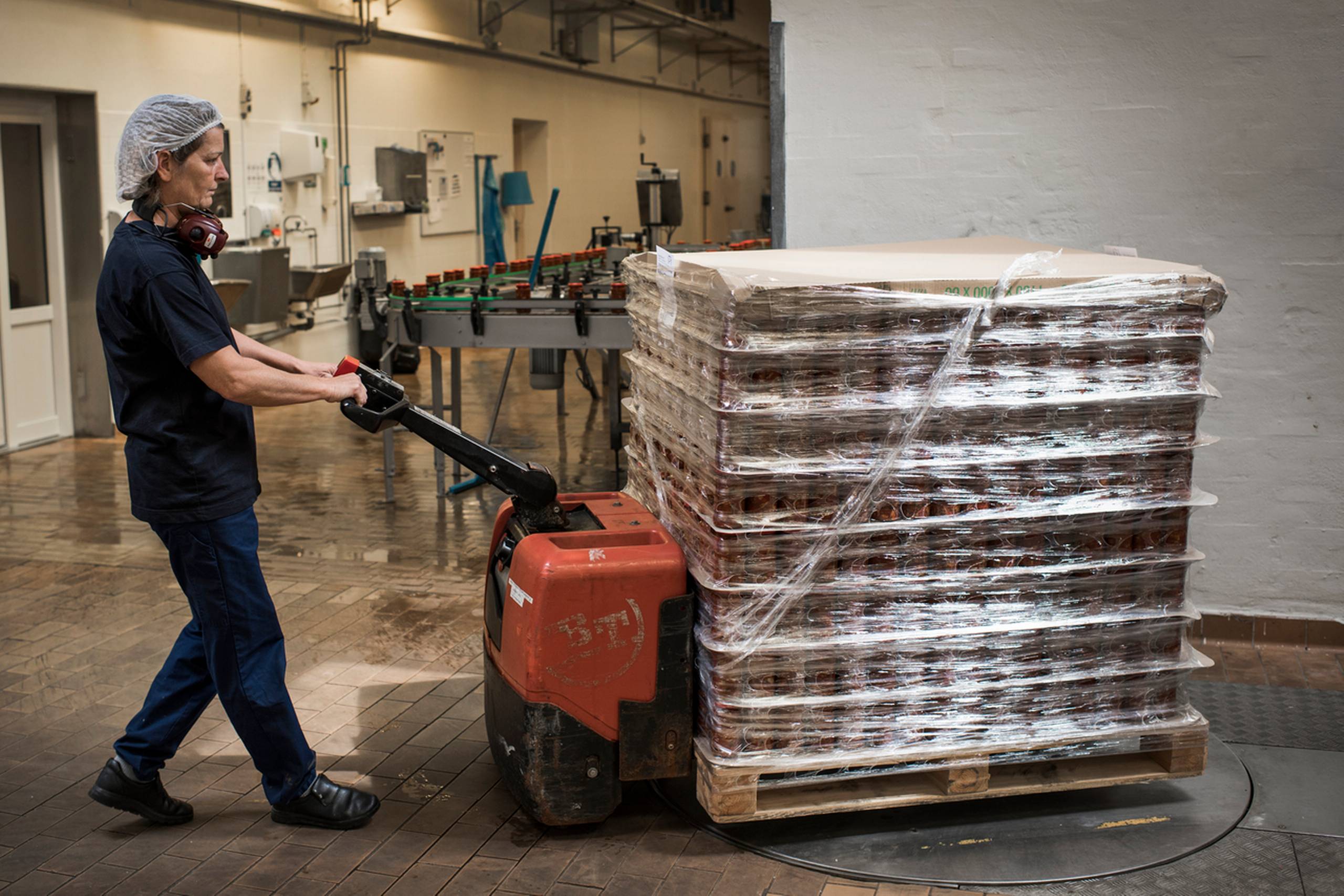 Vilsund Blue med hovedsæde og fabrikker i Nykøbing Mors har stor eksport af isæs muslinger - både ferske, frosne og som konserves. Foto: Joachim Ladefoged.