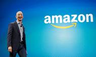 Jeff Bezos, topchef for Amazon. Foto: Reed Saxon