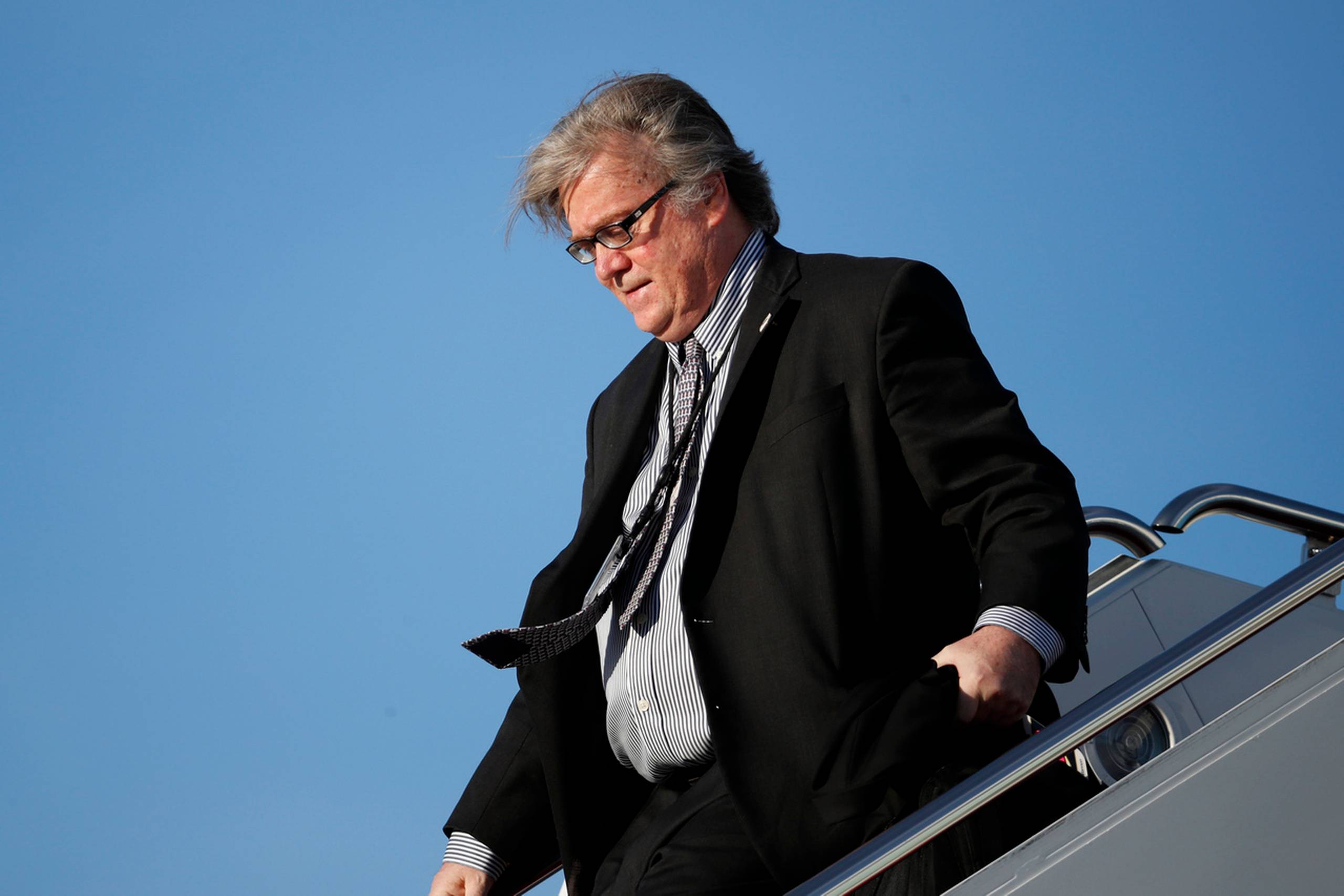 Steve Bannon var indtil 18. august chefstrateg i Det Hvide Hus for Donald Trump. Foto: AP