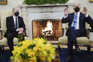 USA præsident kalder efter møde med forbundskansler Scholz Tyskland for en af USA's allervigtigste allierede.