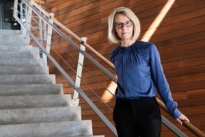     Lene Skole er adm. direktør i Lundbeckfonden og sidder bl.a. som næstformand for bestyrelsen i Lundbeck, Falck, ALK og Ørsted.  Foto: Gregers Tycho
