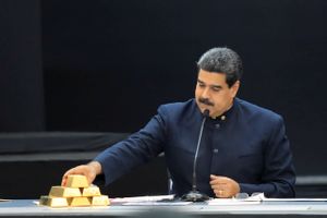 Landets guldreserver er blevet en finansiel livline for præsident Maduro. Hemmelige leveringer til Uganda viser, hvordan regimet omgår USA's sanktioner.